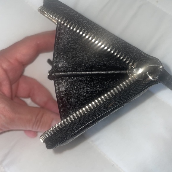 NWOT gucci croco card holder (unisex) - Picture 3 of 9